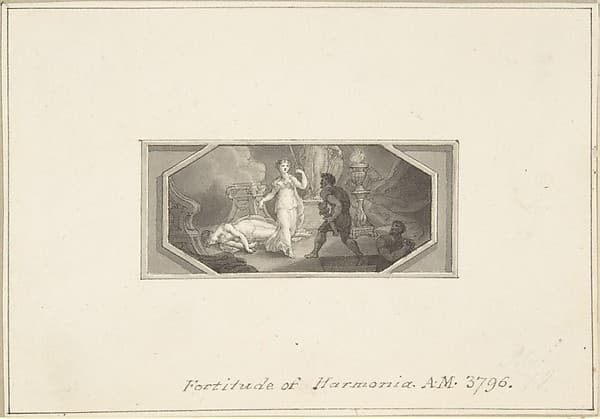 Fortitude of Harmonia, by Edward Francis Burney