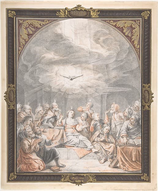 The Pentecost, by Salomon de Bray