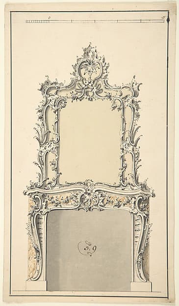 Design for a Fireplace, by Sir Henry Cheere
