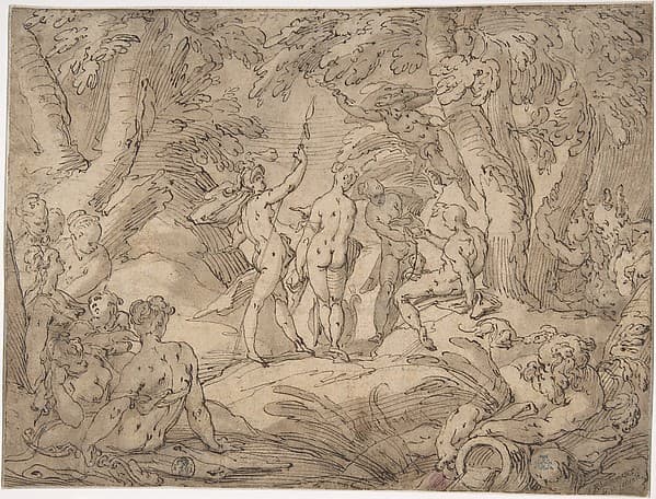 The Judgment of Paris, by Abraham Bloemaert