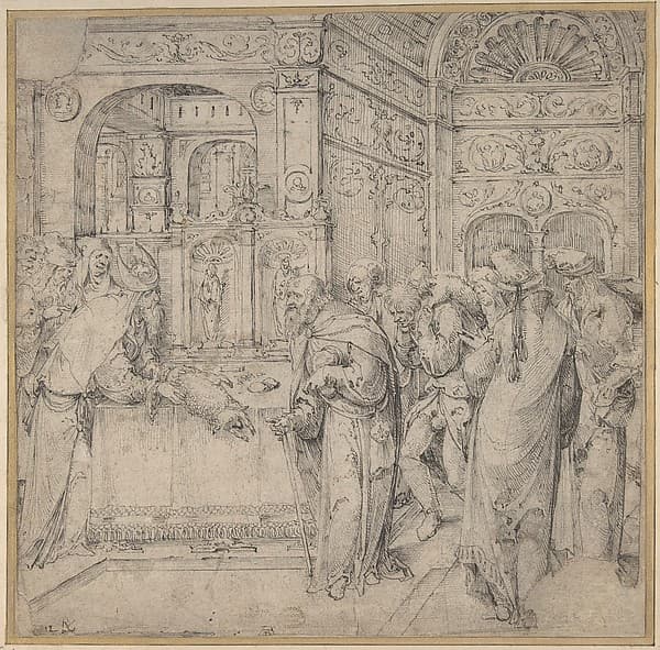 Joachim's Offering Refused, by Jan Wellens de Cock