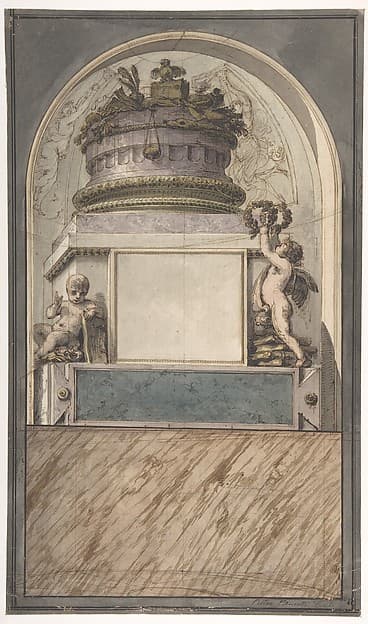 Design for a Monument, by Pietro Fancelli