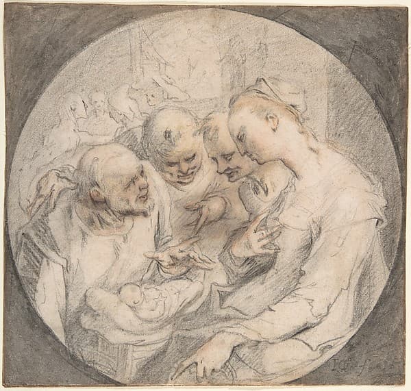 Adoration of the Shepherds, by Hendrick Goltzius