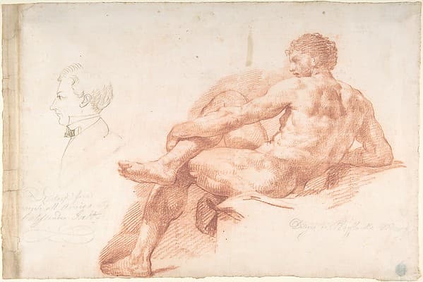 Male Nude, by Giovanni Battista Lombardi