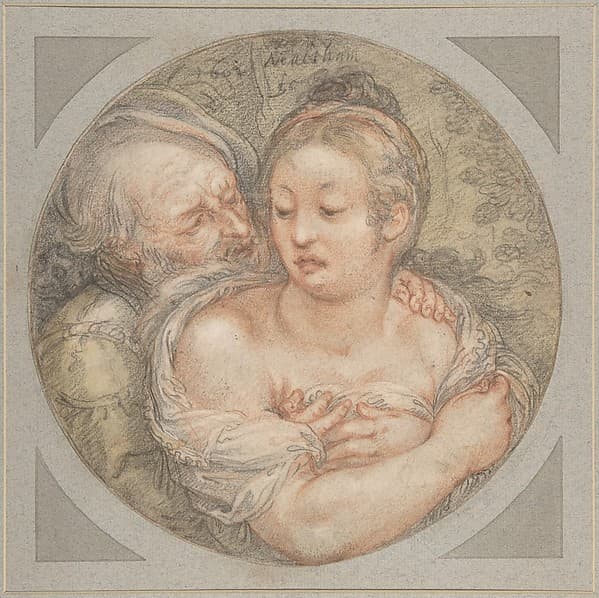The Illmatched Couple, by Jacob Matham