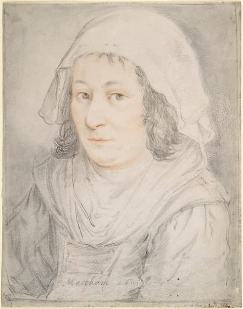 Half-figure of a Woman, by Jacob Matham