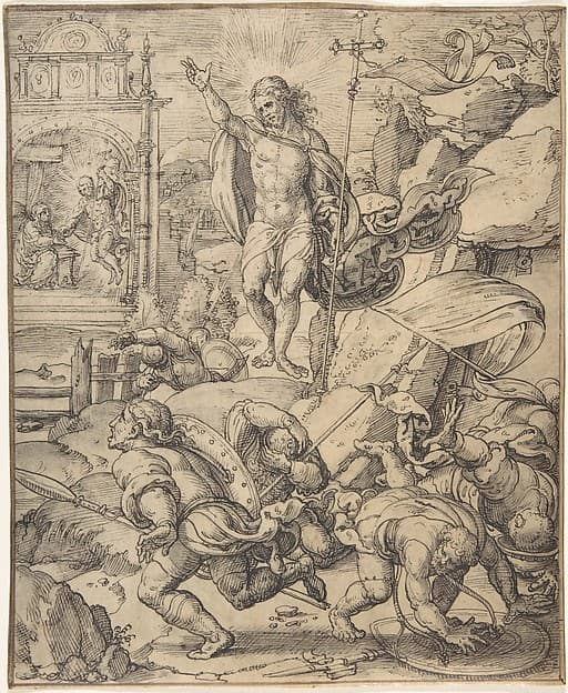 The Resurrection, by Bernard van Orley