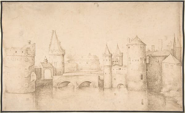 Walls, Towers, and Gates of Amsterdam, by Jacob Savery I