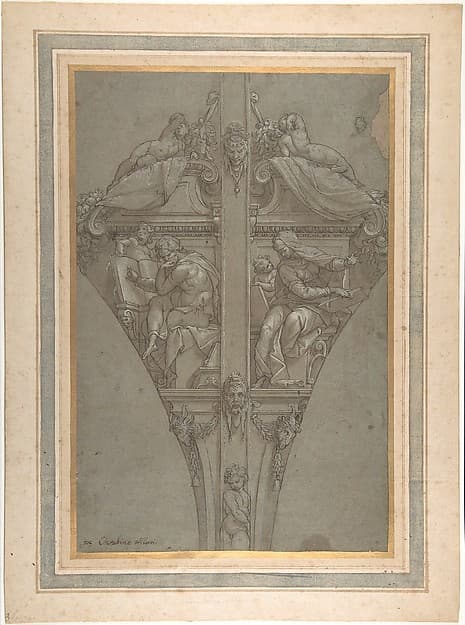 Study for the Decoration of a Vault, by Orazio Samacchini