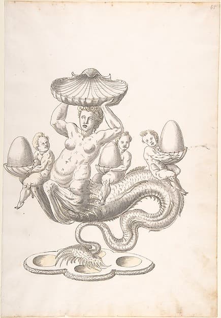Design for Serving Piece, by Erasmus Hornick