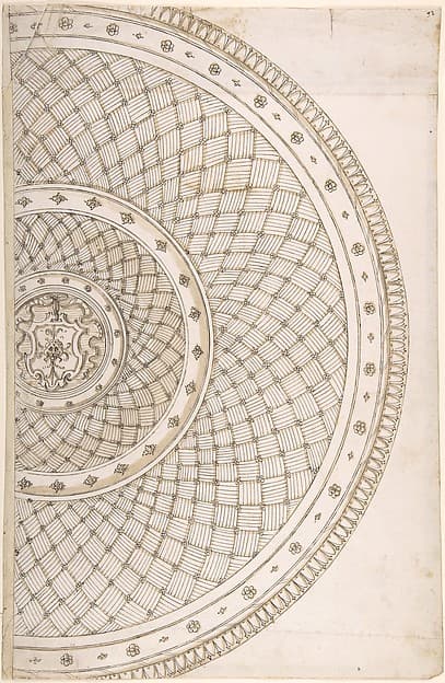 Design for a platter, by Erasmus Hornick