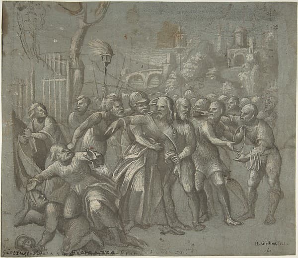 The Arrest of Christ, by Niccolò Giolfino