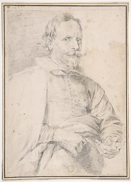 Portrait of Cornelis de Vos, by Anonymous, Flemish, 17th century