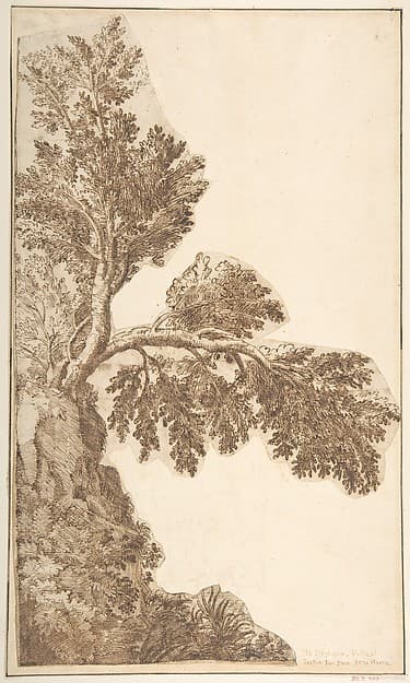 Trees, by Anonymous, Italian, Venetian, 15th to 16th century