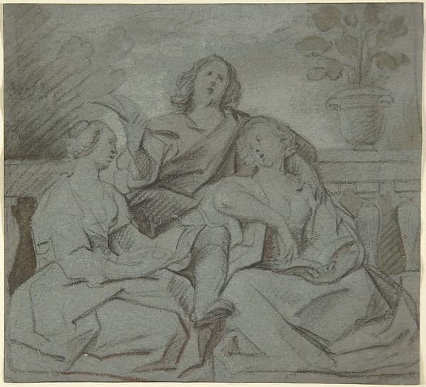 A Youth and Two Girls Singing, by Jacob Jordaens