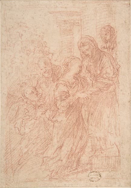 The Visitation, by Ercole Procaccini The Younger