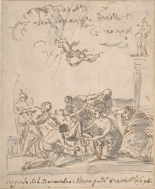 Martyrdom of Saint Lawrence, by Ercole Procaccini The Younger