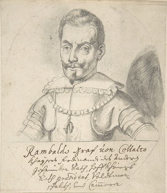 Portrait of Rambaldo, graf von Collalto, by Anonymous, Flemish, 17th century