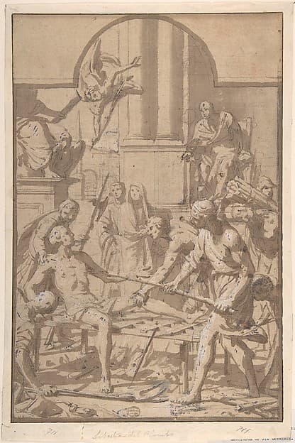 Martyrdom of Saint Lawrence, by Ercole Procaccini The Younger