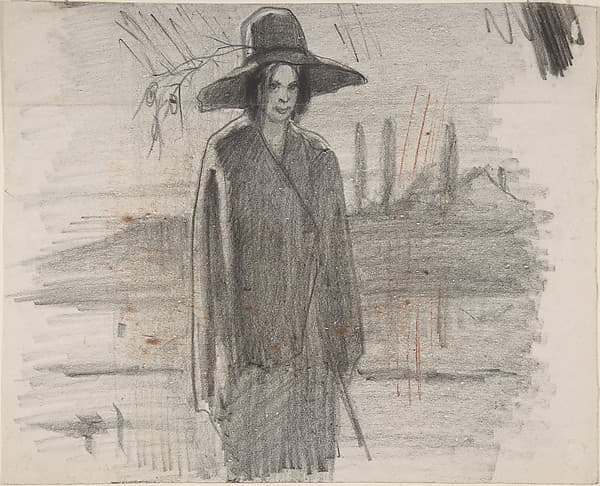Shepherd, by Félicien Rops