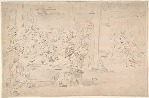 The King Drinks, by David Teniers the Younger