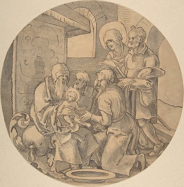 The Circumcision of Christ, by Sebald Beham