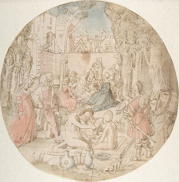 The Garden of Love, by Jörg Breu the Younger