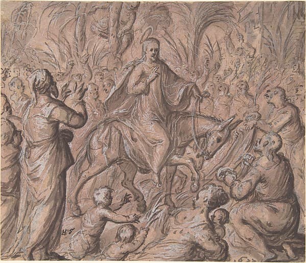 Christ's Entry into Jerusalem, by Hans Stutte