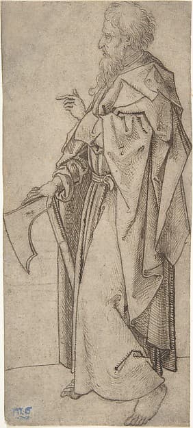 St. Matthew, by Martin Schongauer