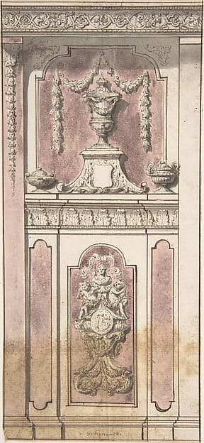 Design for a Wall Elevation, by Simon Schijnvoet