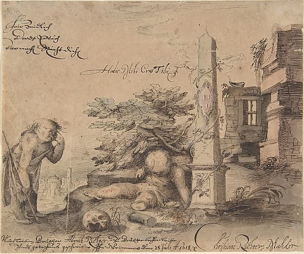 Allegory of the Transience of Life, by Christian Richter