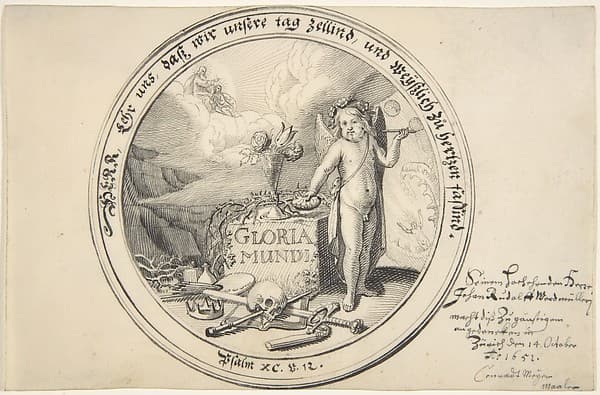 Allegory of the Transience of Life, by Conrad Meyer