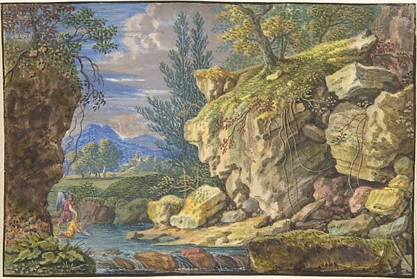 Landscape with Tobias and the Angel, by Felix Meyer