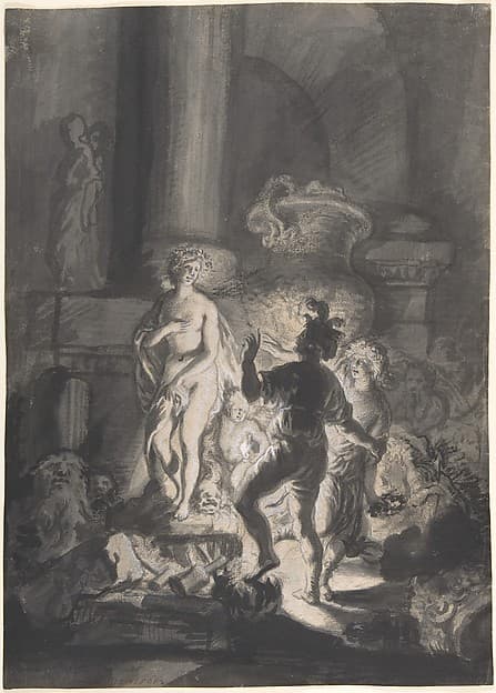 Pygmalion, by Joachim von Sandrart
