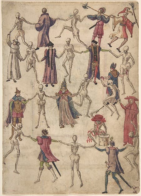The Dance of Death, by Anonymous, German, 16th century