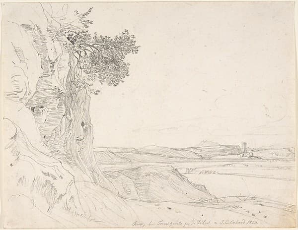 A View of the Roman Campagna with the Tiber near Torre Quinto, by Johann Christoph Erhard