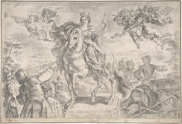 Allegory of Europe, from the Four Continents, by Gottfried Bernhard Goetz