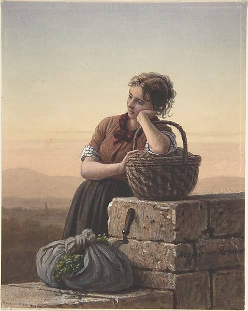 Returning Home, by Johann Georg Meyer