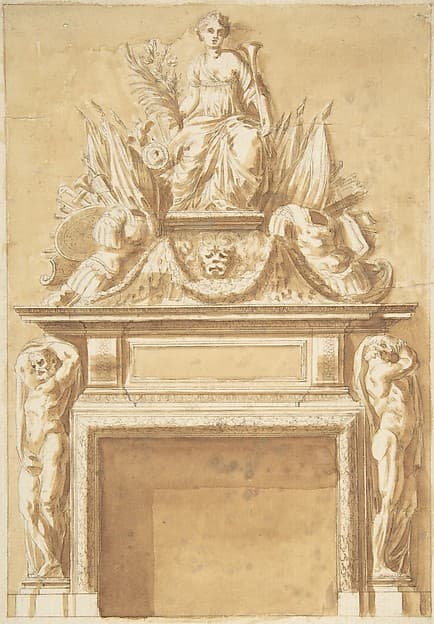 Design for a Mantlepiece, by Christian Gottlob Mietzsch