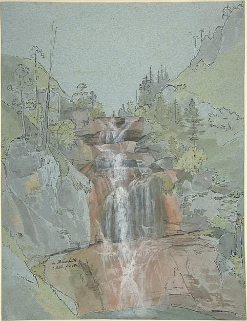 Landscape with a Waterfall, by Johann Christoph Rist