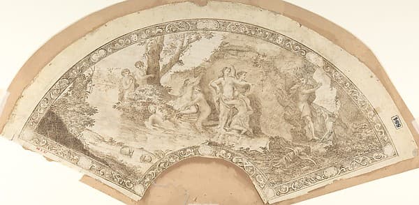 Fan, by Anonymous, Italian, 19th century