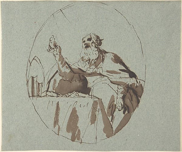Saint Jerome, by Georg Anton Urlaub