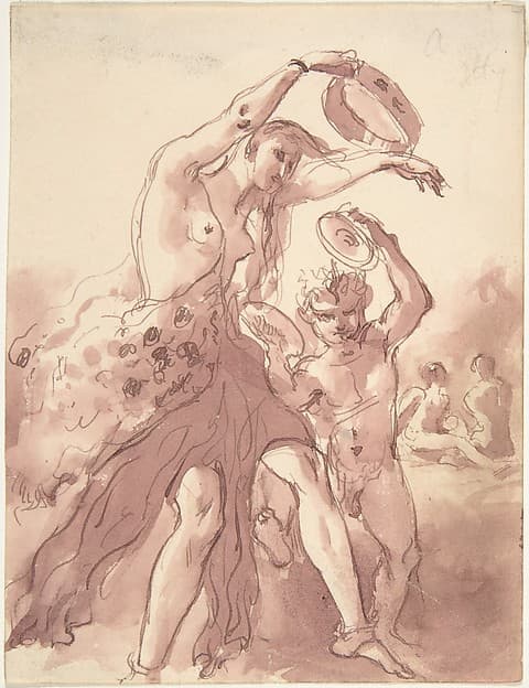 Bacchante, by William Etty
