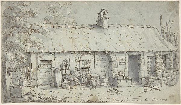 Cottage on the Road from Lausanne to Geneva, by Joseph Farington