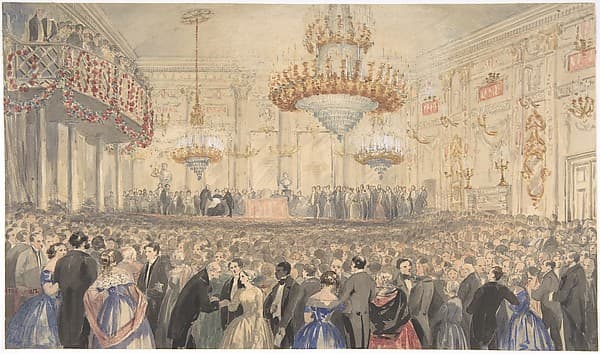 Abolition Meeting Held at Willis's Rooms in Honor of Harriet Beecher Stowe, by William Henry Fisk