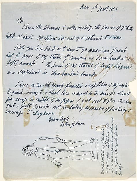 Letter from John Gibson to John Udny, containing information for Henry Farnum, by John Gibson