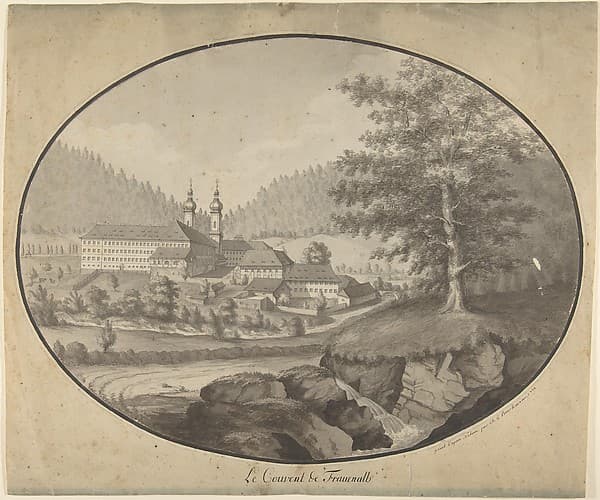 The Convent of Frauenalb, by Ch. G. Boeckmann