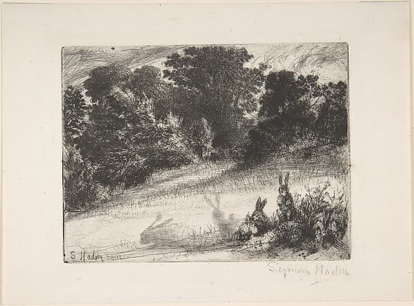 Combe Bottom, by Sir Francis Seymour Haden