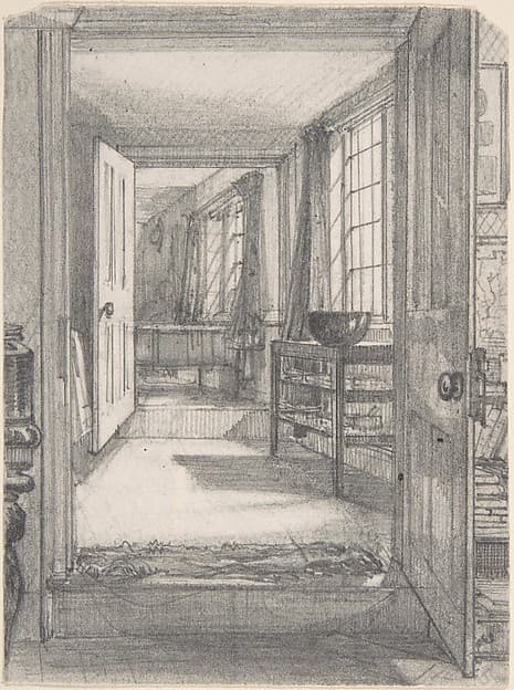 A Cottage Parlour, by Sir Francis Seymour Haden