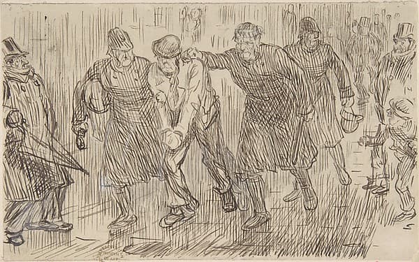 "Happy Thought" (for Punch, December 16, 1876), by Charles Samuel Keene
